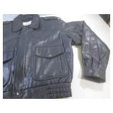 (BR1) Stuart McGuire Leather Jacket...
