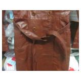 (BR1) Vintage Ohera Leather Long Co...