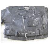 (BR1) First Leather Motorcycle Jack...