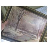 (EW4) Tote of Assorted Wall Decor a...