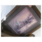 (G-1) Tote of Assorted Framed Wall ...