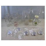 (A-3) Assorted Vintage Milk Bottles...