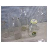 (A-3) Assorted Vintage Milk Bottles...