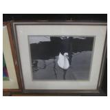 (EW4) Assorted Framed Vintage Print...