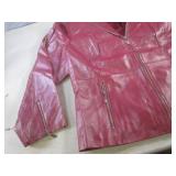 (BR1) Terry Lewis Leather Jacket Si...