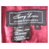 (BR1) Terry Lewis Leather Jacket Si...