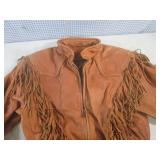 (BR1) Wilsons Leather Fringed Jacke...