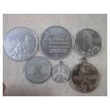 (CNTR) Assorted Tokens and Pendants...