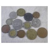 (CNTR) Assorted Foreign Coins...