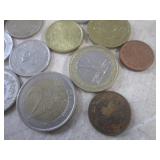(CNTR) Assorted Foreign Coins...