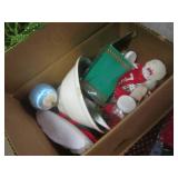 (EC1) 3 Boxes of Misc Christmas Dec...