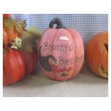 (BSB) 4 Pumpkin Decor Figures...