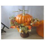 (EW2) 4 Pumpkin Decor Figures...