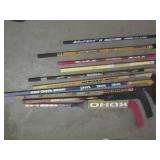 (BR3) 10 Assorted Hockey Sticks...
