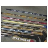 (BR3) 10 Assorted Hockey Sticks...