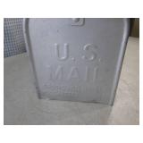 (EW3) Metal Mail Box 6 1/2" W x 8 1...