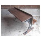 (UD1) Antique Wood and Cast Iron Do...