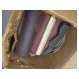 (G-1) Box of Assorted Sand Paper Ro...