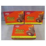 (B-2) 3 Boxes of Reeses Peanut Butt...