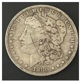 1880-O Morgan Silver Dollar