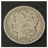 1889-O Morgan Silver Dollar