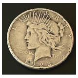 1923-S Peace Dollar