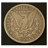 1884-S Morgan Silver Dollar