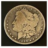 1899-O Morgan Silver Dollar