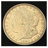 1921-D Morgan Silver Dollar