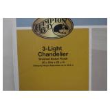 3 Light Chandelier