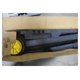 WEN 73033 Janitorial Cart with 3 Shelves and 25-Gallon Vinyl Bag