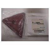 Drywall Sander triangle 80 and round sand paper 18...