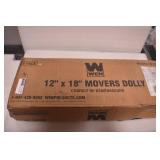 WEN 721218 1320-Pound Capacity 12-by-18-Inch Hardwood Furniture Dolly, 2-Pack