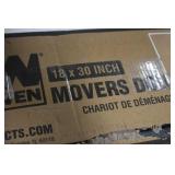 WEN 721830 1320-Pound Capacity 18-by-30-Inch Hardwood Mover’s Dolly, 2-Pack