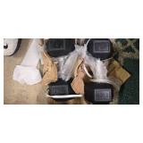 Lot of a Pair of 40LB Rubber Hex Dumbbells (NEW)