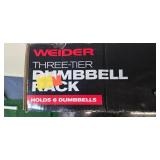 Weider Three Tier Dumbbell Rack (NEW)