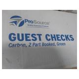 Case of Pro Source 2500 Guest Check...