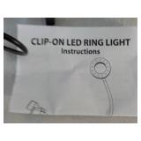 Clip On LED Ring Light...