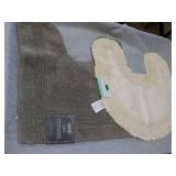 2 Contour Bath Rugs; new from JCPen...