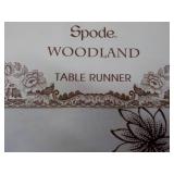 New Spode Woodland 72 x 15" tableru...