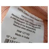 4 Hand Towels; new from JCPenny...