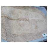 Double Ruffle Bath Rug 24 x 40"; ne...