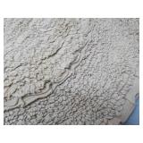 Double Ruffle Bath Rug 24 x 40"; ne...