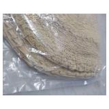 Double Ruffle Bath Rug 24 x 40"; ne...