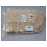 Double Ruffle Bath Rug 24 x 40"; ne...