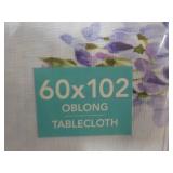 Lilac Garden 60 x 102" Tablecloth f...