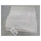 3 pc Ediree Silver Fingertip Towels...
