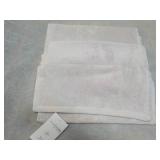 3 pc Ediree Silver Fingertip Towels...