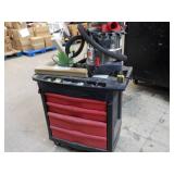 4 Drawer Rubbermaid Chest- with all...