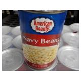 24 Cans American Beauty Navy Beans;...